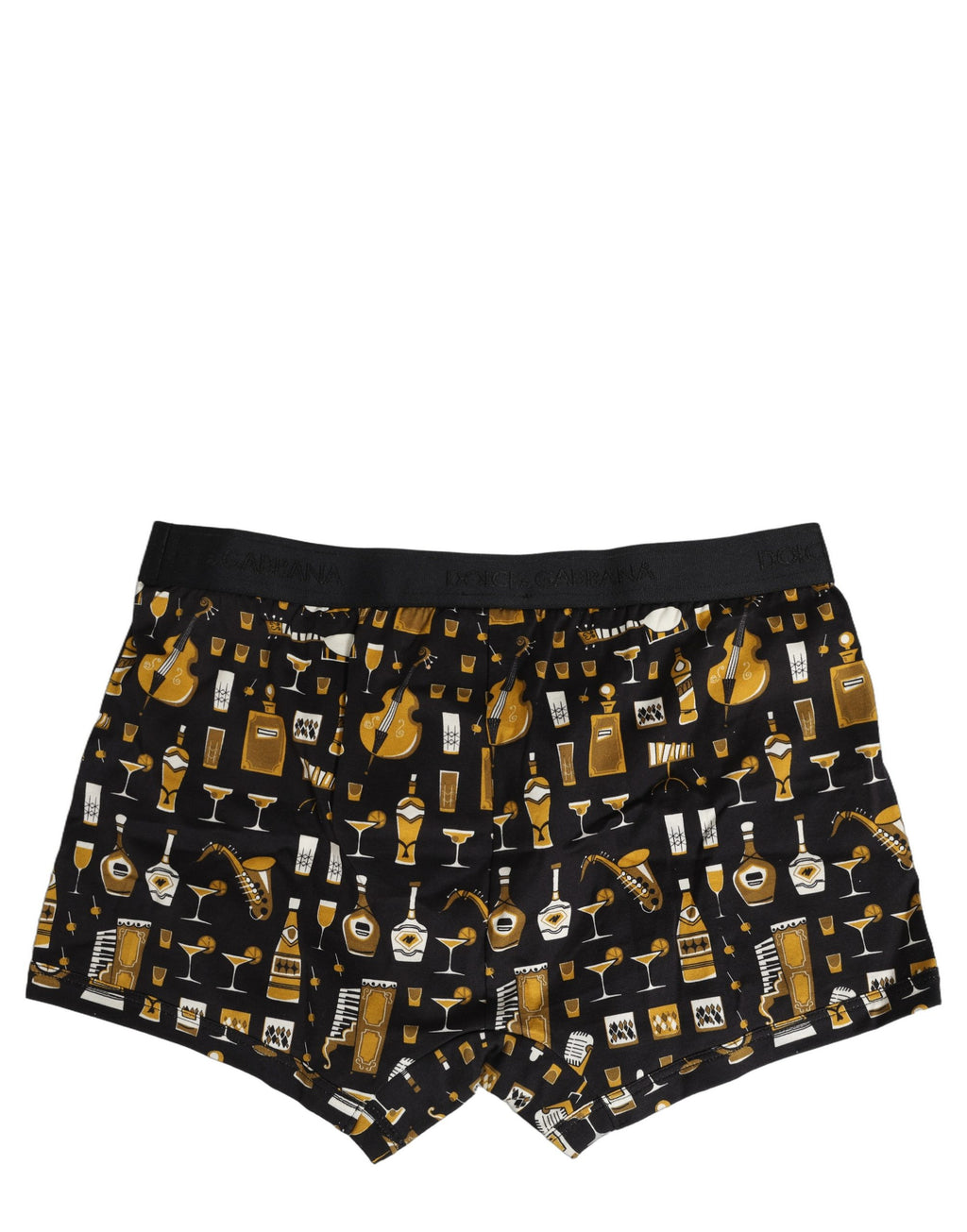 Dolce & Gabbana Black Gold Cocktail Regular Boxer Underwear
