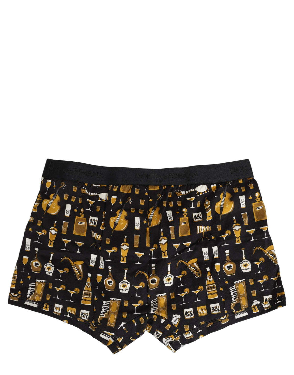 Dolce & Gabbana Black Gold Cocktail Regular Boxer Underwear
