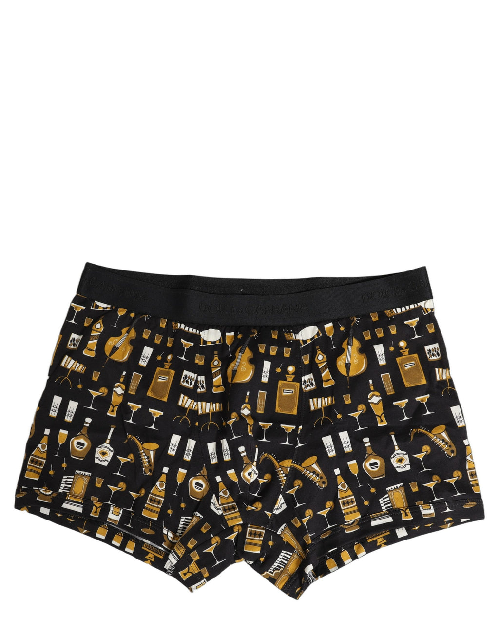 Dolce & Gabbana Black Gold Cocktail Regular Boxer Underwear