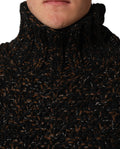 Dolce & Gabbana Brown Wool Knit Turtleneck Pullover Sweater