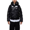 Napapijri Black Recycled Polyester Full-Length Jacket