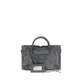 Balenciaga Gray Lamb Ovis Aries Aries Shoulder Bag