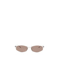 Balenciaga Silver Metal Sunglasses