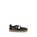 Ganni Black Polyester Ballet Flats