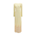 Self-Portrait Bicolor Viscose Cocktail Dress