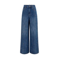 Self-Portrait Blue Lyocell Jeans Denim