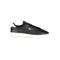 Tommy Hilfiger Black Polyurethane Men's Sneaker