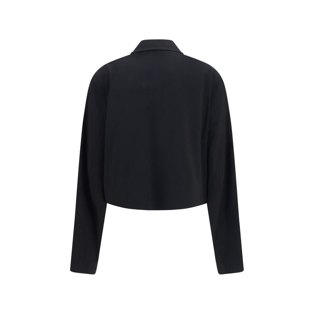 Our Legacy Black Wool Oves Aries Full-Length Jacket