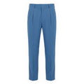 Malo Blue Cotton Men's Pants