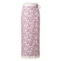 Malo Purple Silk Women Pants