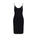 Saint Laurent Black Viscose Casual Dress