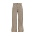 Agolde Brown Cotton Casual Pants