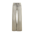 Our Legacy Gray Cotton Straight-Leg Jeans