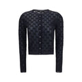 Gucci Black Viscose Cardigan
