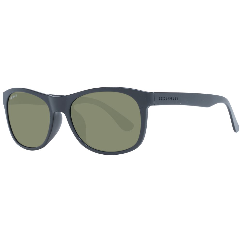 Serengeti Black Plastic Sunglasses