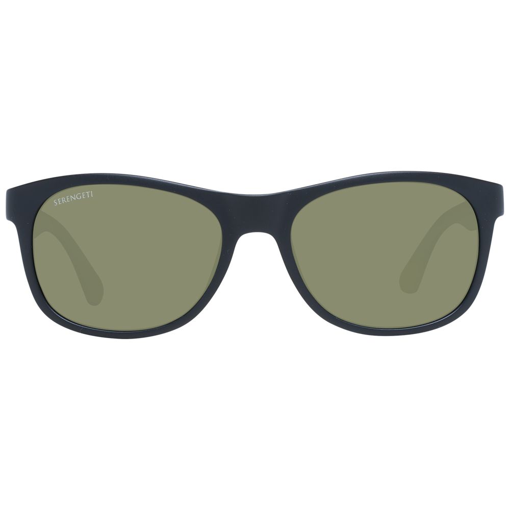 Serengeti Black Plastic Sunglasses