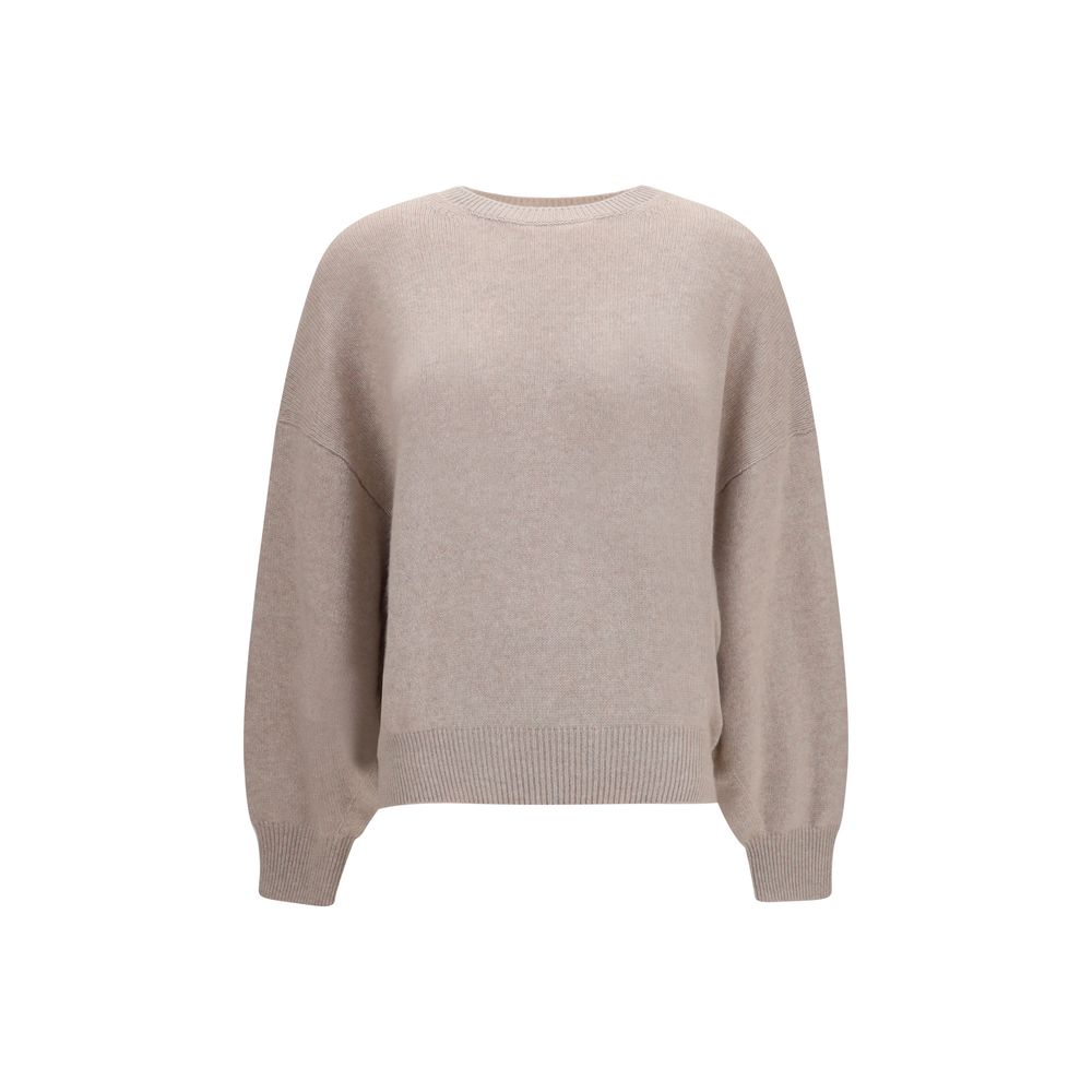 Lisa Yang Beige Cashmere Sweater
