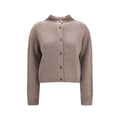 Lisa Yang Beige Cashmere Cardigan