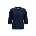 Lisa Yang Blue Cashmere Sweater