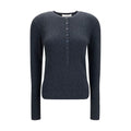 Lisa Yang Gray Cotton Sweatshirt