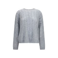 Lisa Yang Gray Cashmere Sweater