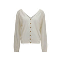 Lisa Yang Beige Cashmere Cardigan