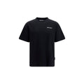 Palm Angels Black Cotton T-Shirt