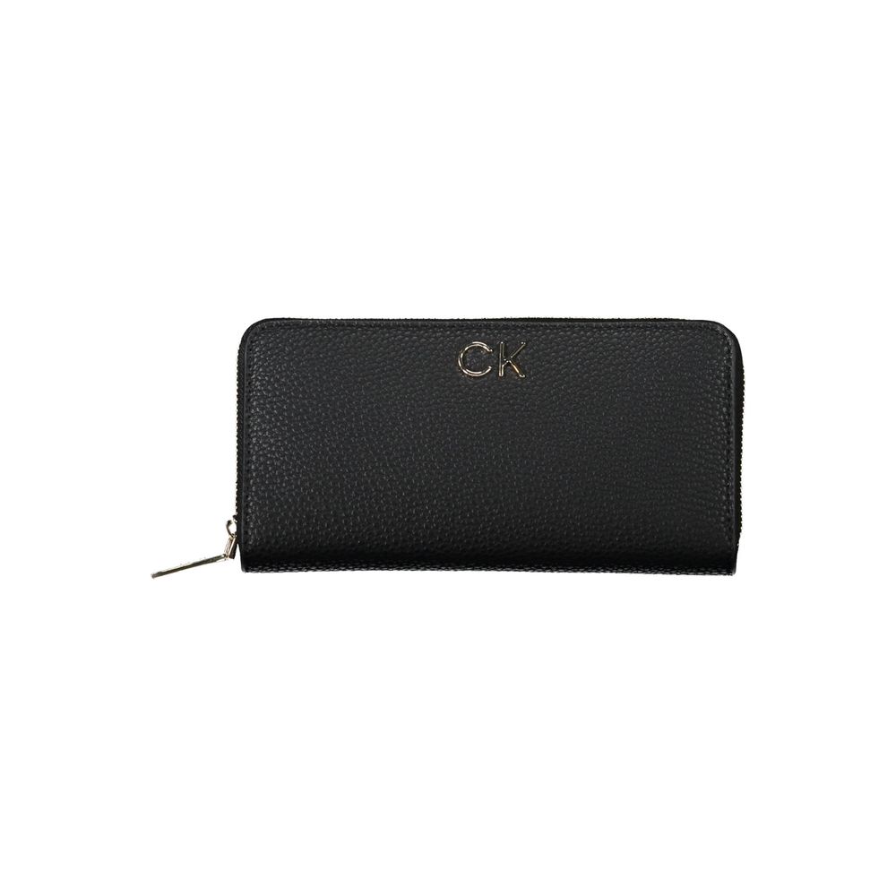 Calvin Klein Black Polyester Womens Wallet