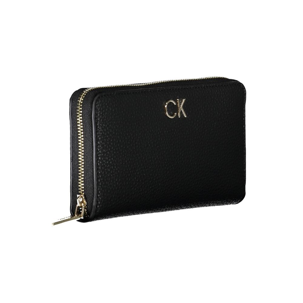 Calvin Klein Black Polyester Womens Wallet