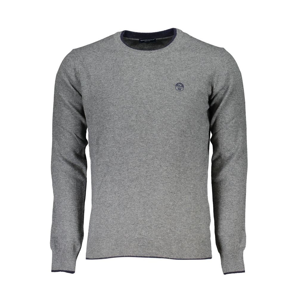 North Sails Gray Fabric Men's Sweater