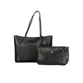 Mario Valentino Nero Poliuretano Women's Bag with Adjustable Strap