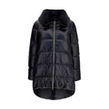 Herno Black Goose Down Full-Length Jacket