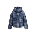 Dsquared² Blue Polyester Full-Length Jacket