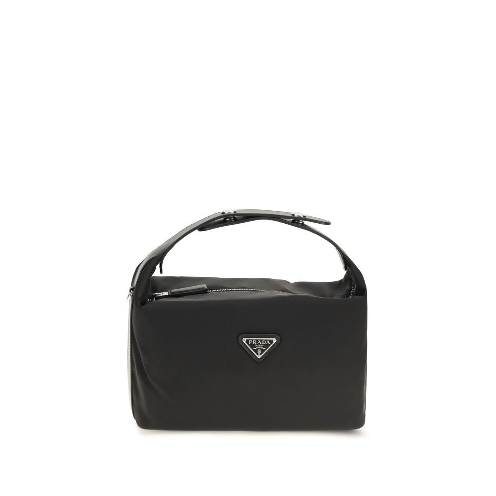 Prada Black Recycled Polyamide Handbag