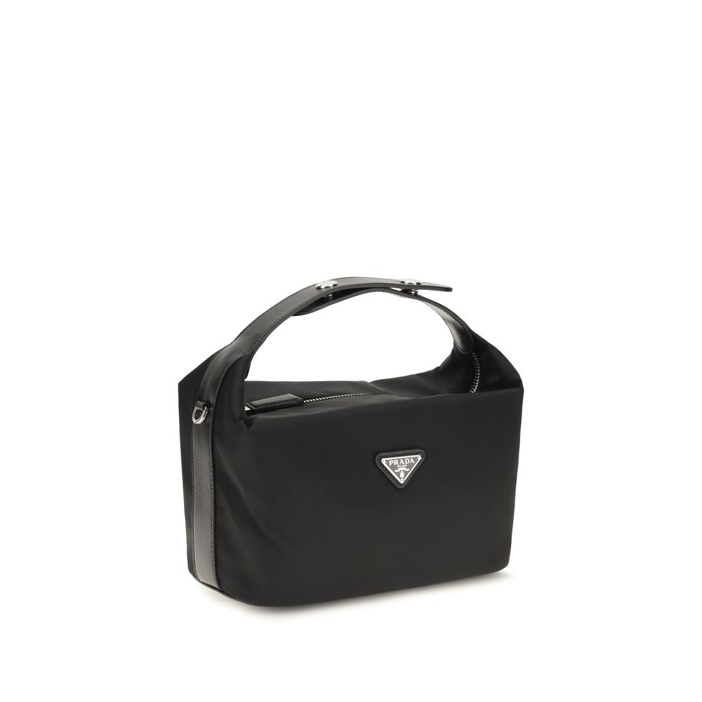 Prada Black Recycled Polyamide Handbag