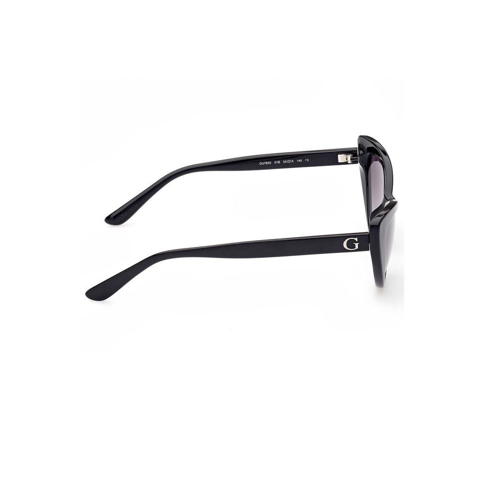 Guess Jeans Black Plastic Women Sunglasses
