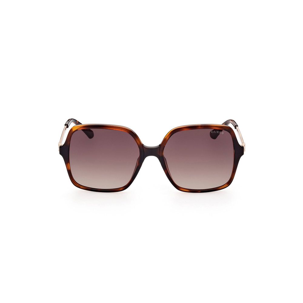 Guess Jeans Brown Plastic Women Sunglass