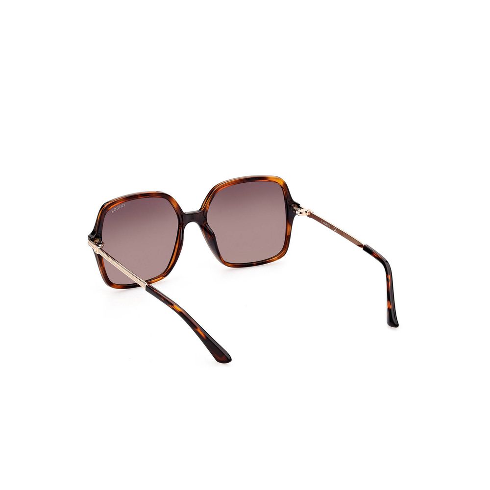 Guess Jeans Brown Plastic Women Sunglass