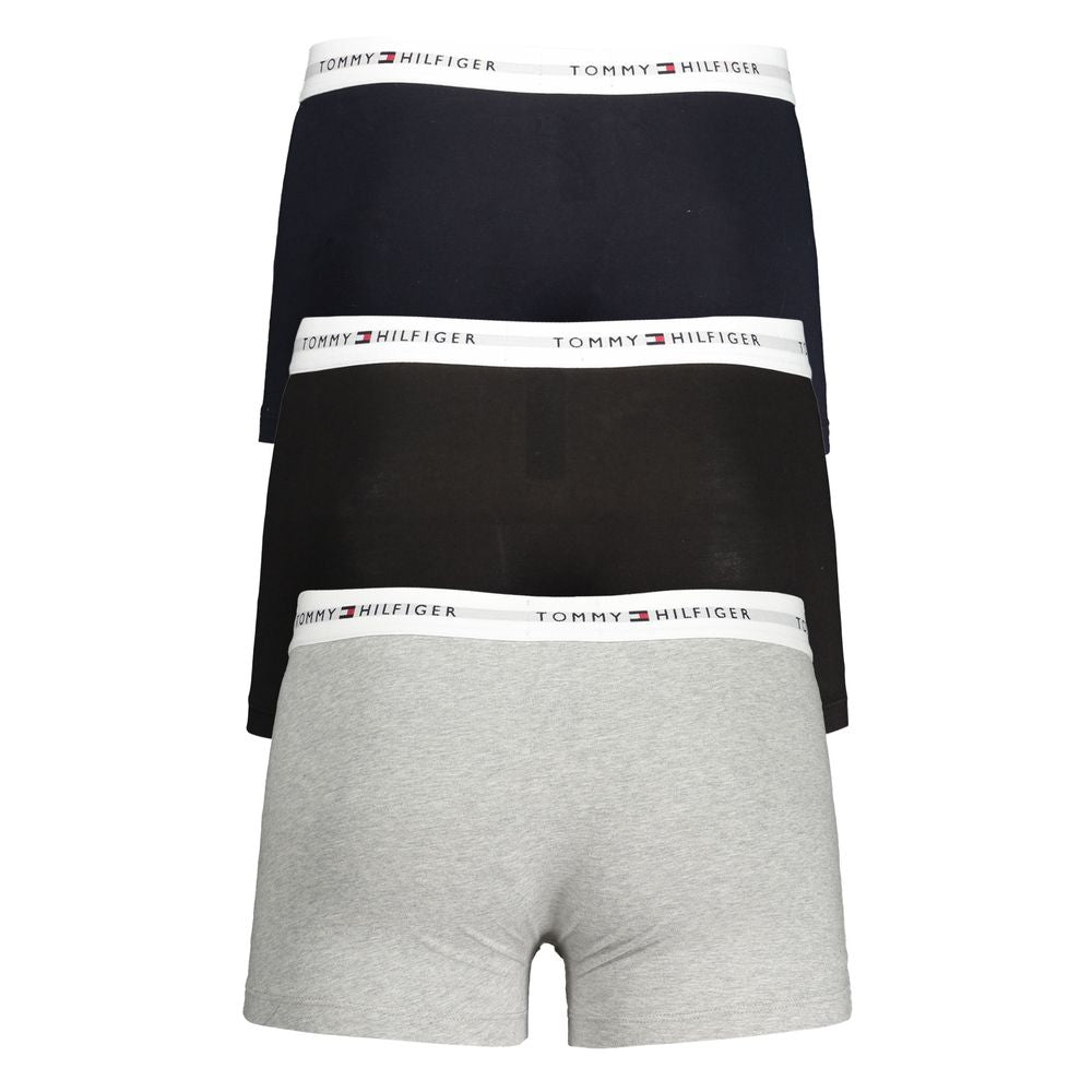 Tommy Hilfiger Gray Cotton Men's Boxer