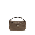 Prada Brown Recycled Polyamide Shoulder Bag