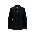 Rohe Black Wool Oves Aries Full-Length Jacket