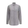 The Row Multicolor Cotton Pattern Shirt