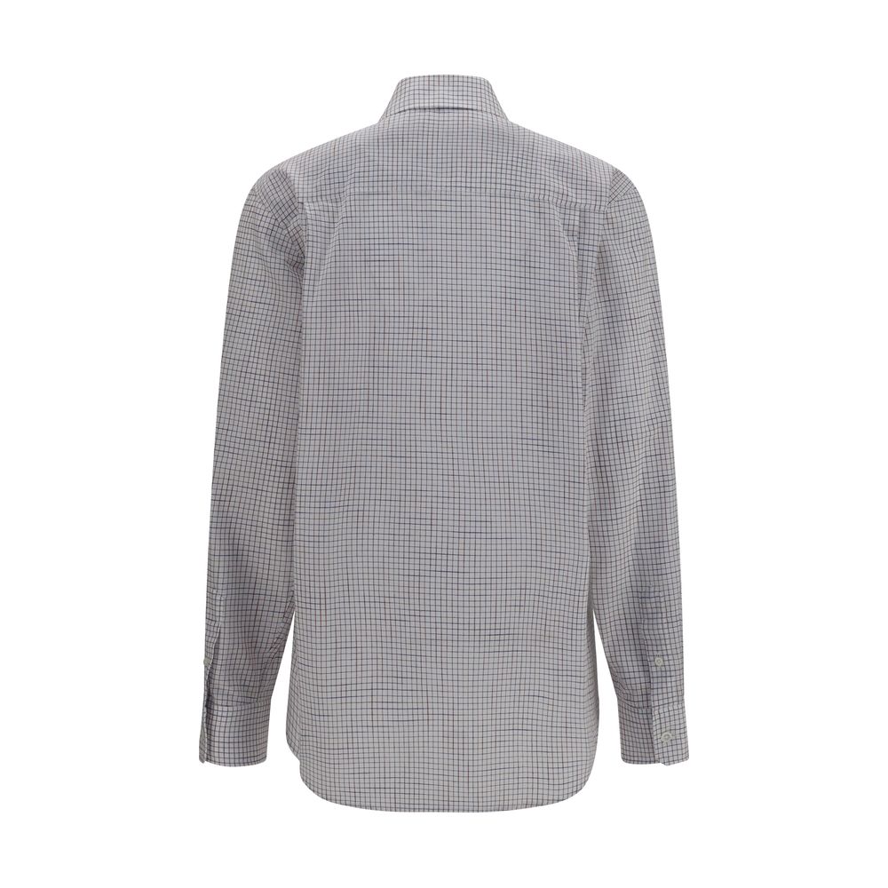 The Row Multicolor Cotton Pattern Shirt