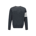 Thom Browne Gray Wool Oves Aries Sweatshirt