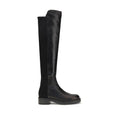 Stuart Weitzman Black Leather Over The Knee