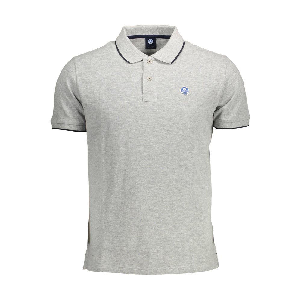 North Sails "Grigio Cotton Men Polo Shirt"