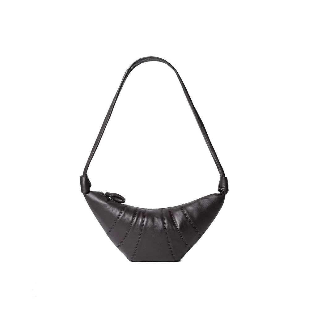 Lemaire Brown Lamb Leather Shoulder Bag