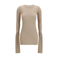 Rick Owens Beige Viscose Shirt
