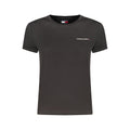 Tommy Hilfiger Black Cotton Womens T-Shirt