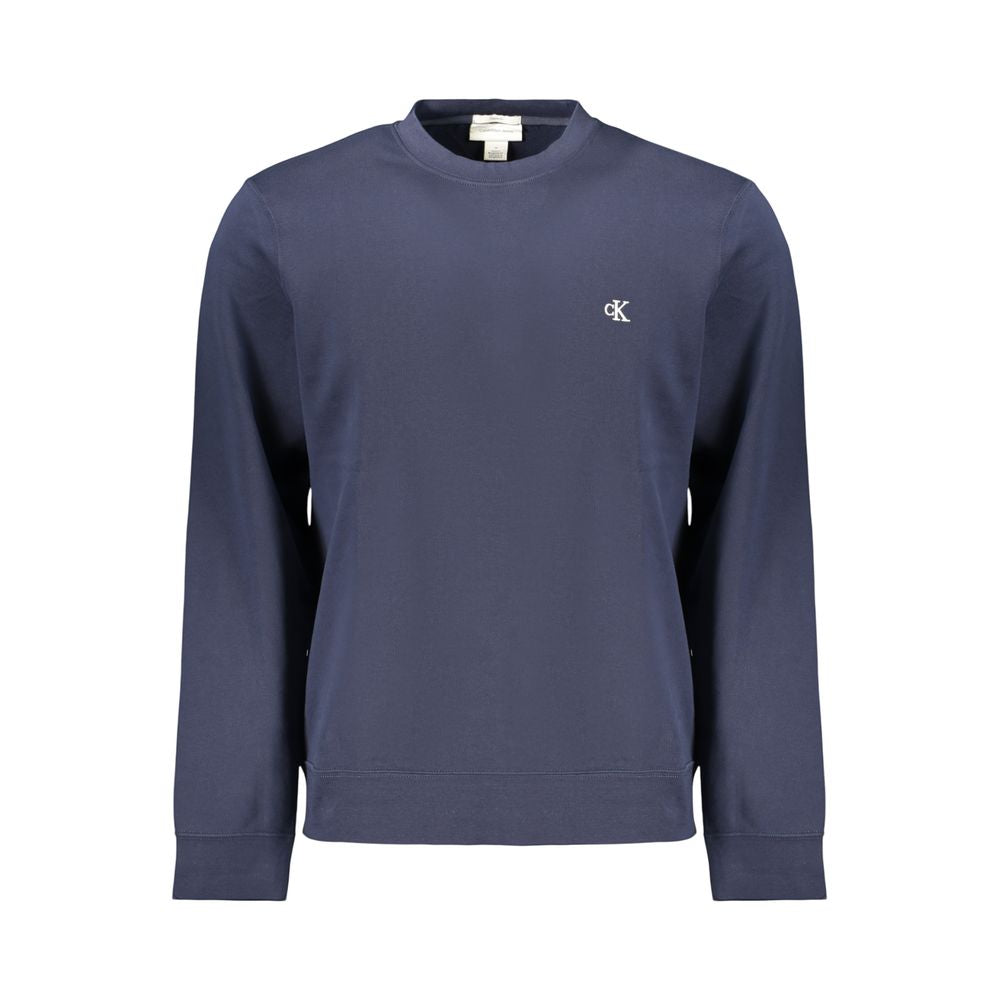 Calvin Klein Blue Cotton Men's Sweatshirt